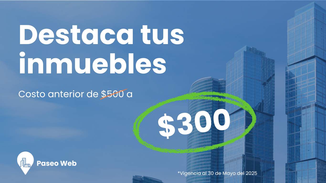 cupon para descuento en propiedades destacadas en paseo web